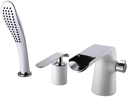 Смеситель на борт ванны Lemark Melange (LM4945CW) Смеситель на борт ванны Lemark Melange (LM4945CW)