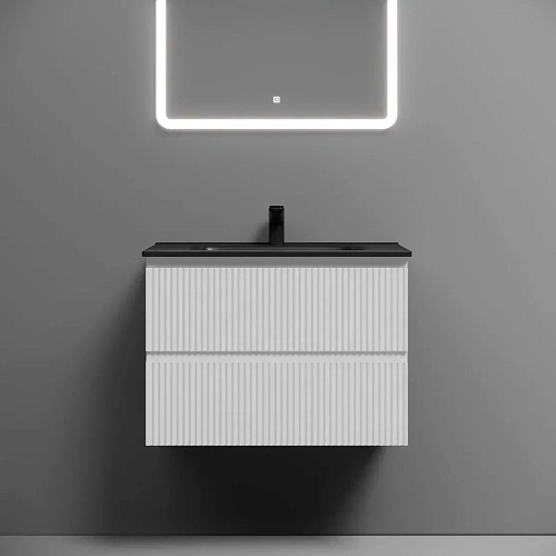 Тумба под раковину Sancos Snob R SNR70W 690х445х500 Bianco, подвесная Тумба под раковину Sancos Snob R SNR70W 690х445х500 Bianco, подвесная