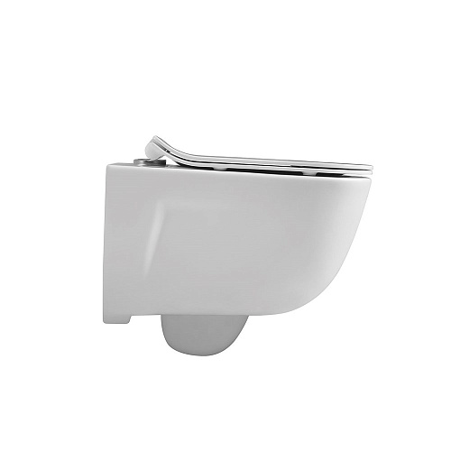 Унитаз подвесной Vincea Idea VT1-33 белый, ультратонкое сиденье soft-close Унитаз подвесной Vincea Idea VT1-33 белый, ультратонкое сиденье soft-close