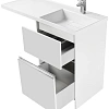 Тумба под раковину Aquaton Лондри 600 белый 1A235901LH010 Тумба под раковину Aquaton Лондри 600 белый 1A235901LH010