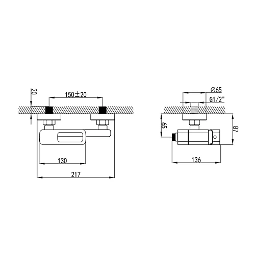 Смеситель для ванны IDDIS Slide (SLIWT00i02WA) белый матовый Смеситель для ванны IDDIS Slide (SLIWT00i02WA) белый матовый