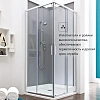Душевой уголок Roca Town-N 2L2 900x900X1950 мм, прозрачное стекло, хром MP2609012M Душевой уголок Roca Town-N 2L2 900x900X1950 мм, прозрачное стекло, хром MP2609012M