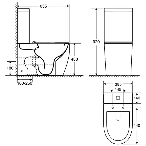 Унитаз напольный Ceruttispa BELLA CT8709 безободковый высокий, сиденье микролифт Унитаз напольный Ceruttispa BELLA CT8709 безободковый высокий, сиденье микролифт