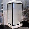 Душевая кабина Radomir Диана 108х118 1-05-6-0-0-0641 поддон с каркасом и сифоном, функция Пар, FM-приемник, освещение, вентиляция, профиль черный