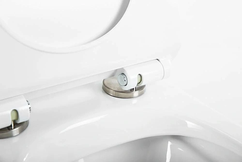 Унитаз напольный BelBagno SFERA-R BB2141CPR/ BB2111SC безободковый с сиденьем Унитаз напольный BelBagno SFERA-R BB2141CPR/ BB2111SC безободковый с сиденьем