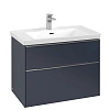 Тумба под раковину Villeroy &amp; Boch Subway 3.0 Marine Blue / Marine Blue C57400VQ