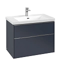Тумба под раковину Villeroy & Boch Subway 3.0 Marine Blue / Marine Blue C57400VQ Тумба под раковину Villeroy & Boch Subway 3.0 Marine Blue / Marine Blue C57400VQ