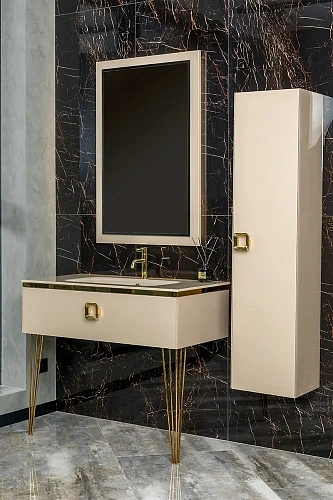 Шкаф-пенал Armadi Art LUCIDO 772-CP капучино RAL1019 Шкаф-пенал Armadi Art LUCIDO 772-CP капучино RAL1019