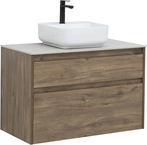 Тумба под раковину Aquanet Nova Lite 90 дуб рустикальный (2 ящика) 00249518 Тумба под раковину Aquanet Nova Lite 90 дуб рустикальный (2 ящика) 00249518