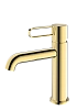 Смеситель для раковины Splenka S03.10.23, золото