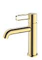 Смеситель для раковины Splenka S03.10.23, золото Смеситель для раковины Splenka S03.10.23, золото