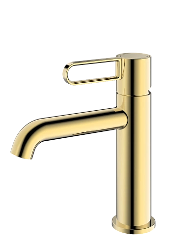 Смеситель для раковины Splenka S03.10.23, золото Смеситель для раковины Splenka S03.10.23, золото