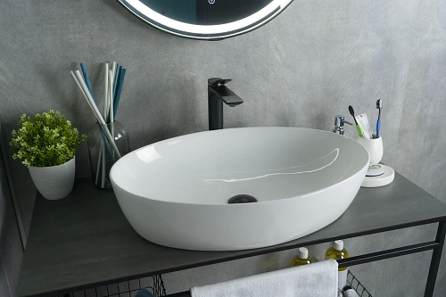 Раковина Gid N9433 51148 накладная белая 61x41x14.5 Раковина Gid N9433 51148 накладная белая 61x41x14.5