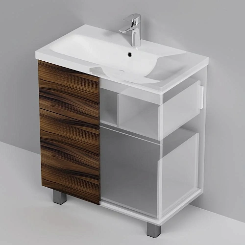 Тумба под раковину AM.PM Gem M90FSX0752HF напольная, 75 см, орех Тумба под раковину AM.PM Gem M90FSX0752HF напольная, 75 см, орех