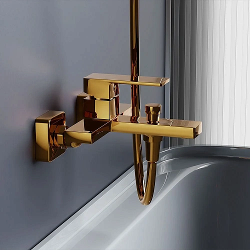 Смеситель для ванны Damixa Gala 531000600 золото Смеситель для ванны Damixa Gala 531000600 золото