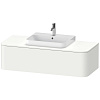Картинка анонса товара «тумба под раковину duravit happy d.2 plus hp4932m3636 подвесная 130 см белая шелковисто-матовый лак»
