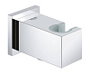 Картинка анонса товара «шланговое подключение grohe euphoria cube, с держателем, хром (26370000)»
