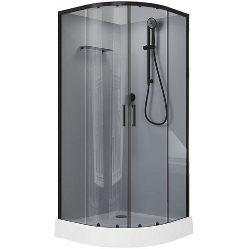 Душевая кабина Aquanet Passion EVO R black 90x90 набор 3 00267258 Душевая кабина Aquanet Passion EVO R black 90x90 набор 3 00267258