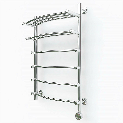 Полотенцесушитель электрический BONNA 700x600 с полкой BN15E-H700W600-VP-DUGA Полотенцесушитель электрический BONNA 700x600 с полкой BN15E-H700W600-VP-DUGA