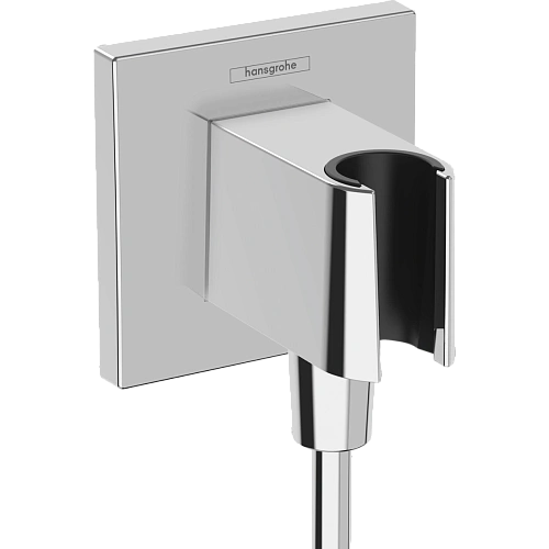 Шланговое подключение Hansgrohe FixFit Porter E с держателем для душа 26889000, хром Шланговое подключение Hansgrohe FixFit Porter E с держателем для душа 26889000, хром