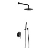 Картинка анонса товара «душевая система damixa scandinavian pure 936520300 встраиваемая, черный»