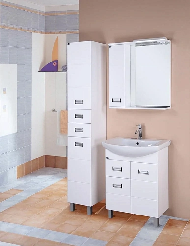 Зеркальный шкаф Onika БАЛТИКА 58.01 левый 205815 Зеркальный шкаф Onika БАЛТИКА 58.01 левый 205815