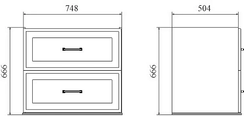 Тумба с раковиной STWORKI Хадстен 80 серая 540898 Тумба с раковиной STWORKI Хадстен 80 серая 540898