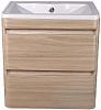 Тумба под раковину Style Line Атлантика 60, Люкс ясень перламутр, PLUS СС-00002217