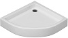 Картинка анонса товара «душевой поддон am.pm bliss l w53t-301-090w для душевого уголка, 90x90, белый акрил»