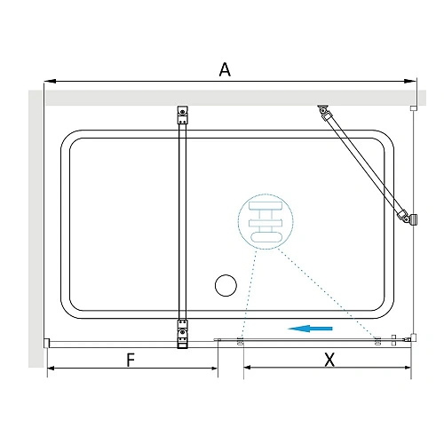 Душевой уголок RGW Tornado TO-48B (TO-18B + Z-18B) 41074869-14 Душевой уголок RGW Tornado TO-48B (TO-18B + Z-18B) 41074869-14