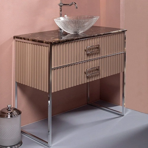 Тумба под раковину Armadi Art Monaco 80см капучино глянец + хром под раковину чашу 867-080-CPCR 867-080-CPR Тумба под раковину Armadi Art Monaco 80см капучино глянец + хром под раковину чашу 867-080-CPCR 867-080-CPR