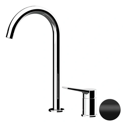 Смеситель для раковины Remer Slash SL57LNO, черный матовый Смеситель для раковины Remer Slash SL57LNO, черный матовый