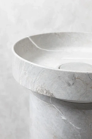 Раковина Boheme Corian 400x130 Amani Grigio 801-GR накладная Раковина Boheme Corian 400x130 Amani Grigio 801-GR накладная