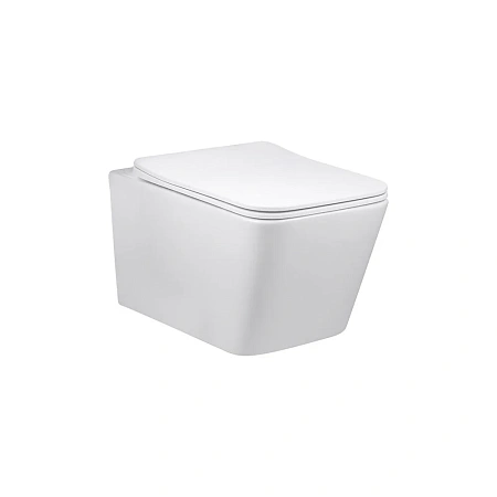 Унитаз подвесной Vincea Q-Line VT1-12 белый, ультратонкое soft close сиденье Унитаз подвесной Vincea Q-Line VT1-12 белый, ультратонкое soft close сиденье