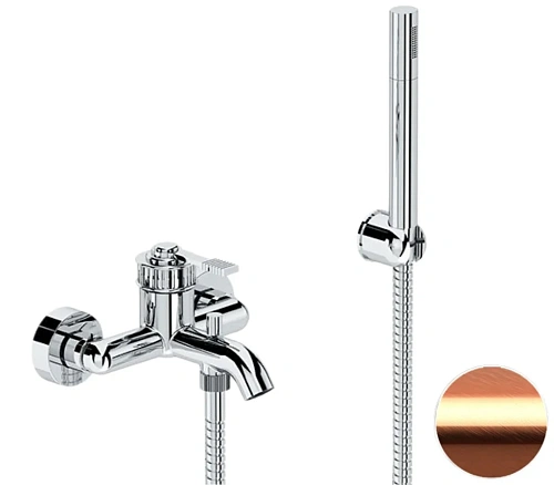 Смеситель для ванны Remer Atelier AL02RP, медь брашированная Смеситель для ванны Remer Atelier AL02RP, медь брашированная