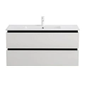 Тумба под раковину CEZARES PLANE-1000-2C-SO-BL Bianco Lucido 1200x460 подвесная Тумба под раковину CEZARES PLANE-1000-2C-SO-BL Bianco Lucido 1200x460 подвесная