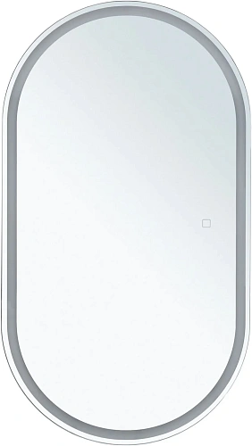 Зеркальный шкаф Aquanet Монте 50 00344787белый, с LED подсветкой Зеркальный шкаф Aquanet Монте 50 00344787белый, с LED подсветкой