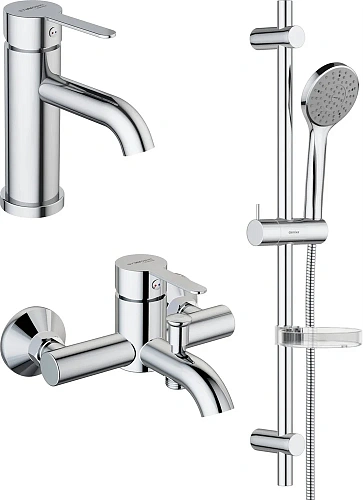 Комплект смесителей STWORKI Стокгольм by Damixa Стокгольм HFSG10000 + HFDB91000 + HFSG02100 430160 Комплект смесителей STWORKI Стокгольм by Damixa Стокгольм HFSG10000 + HFDB91000 + HFSG02100 430160