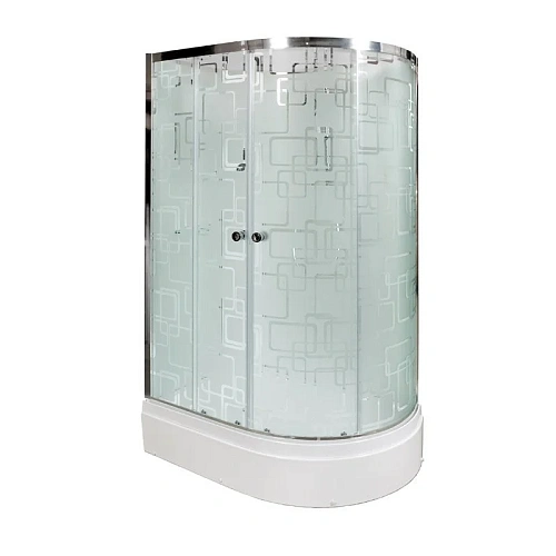 Душевая кабина Dto ЕМ (EM2712LN) 120x80 см без крыши Душевая кабина Dto ЕМ (EM2712LN) 120x80 см без крыши