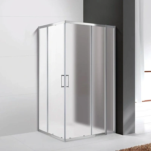 Душевой уголок CEZARES MOLVENO-AH-21-90+30-P-Cr 120x90см стекло рифленое, профиль хром Душевой уголок CEZARES MOLVENO-AH-21-90+30-P-Cr 120x90см стекло рифленое, профиль хром