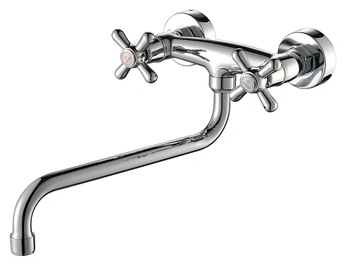 Смеситель для кухни Kaiser Carlson 11099 настенный, хром Смеситель для кухни Kaiser Carlson 11099 настенный, хром