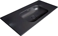 Раковина Armadi Art Vallessi 80 антрацит глянец керамика 838-080-B Раковина Armadi Art Vallessi 80 антрацит глянец керамика 838-080-B
