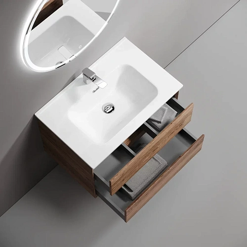 Тумба под раковину Sancos Marmi 2.0 MR2.070ECH 690х445х520 дуб чарльстон, подвесная Тумба под раковину Sancos Marmi 2.0 MR2.070ECH 690х445х520 дуб чарльстон, подвесная