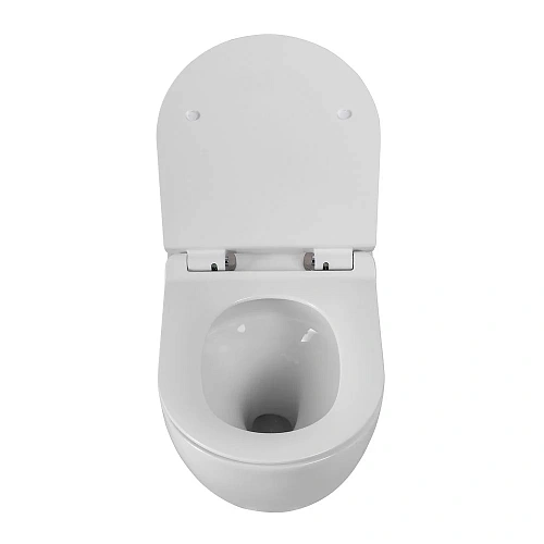 Унитаз подвесной BelBagno SFERA-TOR BB046CH-TOR/BB2111SC безободковый с сиденьем Унитаз подвесной BelBagno SFERA-TOR BB046CH-TOR/BB2111SC безободковый с сиденьем