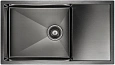 Кухонная мойка Paulmark WING PM217844-GM вороненая сталь 780х440мм Кухонная мойка Paulmark WING PM217844-GM вороненая сталь 780х440мм
