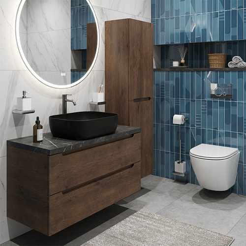 Тумба со столешницей и раковиной BelBagno ETNA 100 etna100rw-kepmno-1302h301-set подвесная ETNA100RW-KEPMNO-1302H301-SET Тумба со столешницей и раковиной BelBagno ETNA 100 etna100rw-kepmno-1302h301-set подвесная ETNA100RW-KEPMNO-1302H301-SET