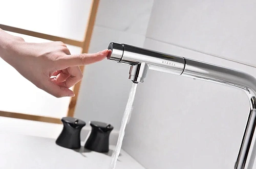 Смеситель для кухни Paulmark Viper хром Vi213105-CR Смеситель для кухни Paulmark Viper хром Vi213105-CR