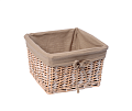 Корзина для белья WasserKRAFT Kammel WB-180-L бежевый Корзина для белья WasserKRAFT Kammel WB-180-L бежевый