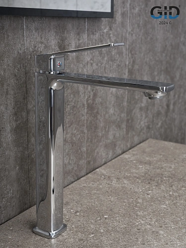 Смеситель для раковины Gid Niagara L057-CH-D L057CHD хром Смеситель для раковины Gid Niagara L057-CH-D L057CHD хром