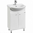 Тумба под раковину Aquaton Джимми 57 М белый 1A068301DJ010 Тумба под раковину Aquaton Джимми 57 М белый 1A068301DJ010